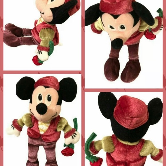 Disney Minnie & Mickey Plush 8” Dolls. Romeo & Juliet - Picture 4 of 5